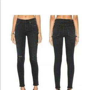 Citizens of humanity black skinny jeans, impeccable condition. Only worn once.